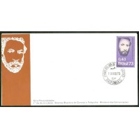 FDC-028 - 1973 - GONÇALVES DIAS - C-0796 - CARIMBO 1º DIA SP - RHM R$ 212,50 (42,50 UFs X R$ 5,00)