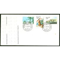 FDC-069 - 1975 - PRESERVAÇÃO FAUNA-FLORA - C-0892/894 - CARIMBO 1º DIA SP - RHM R$ 107,50 (21,50 UFs X R$ 5,00)