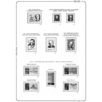 1960 - Suplemento 1960 a 1964 do Álbum de Selos do Brasil Classic Master (12 folhas)