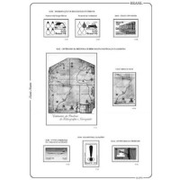 1976 - Suplemento 1976 do Álbum de Selos do Brasil Classic Master (6 folhas)