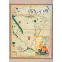 1994 - CARTELA ANUAL EMITIDA E MONTADA PELOS CORREIOS BRASILEIROS