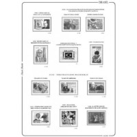 1995 - Suplemento 1995 do Álbum de Selos do Brasil Classic Master (7 folhas)