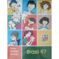 1997 - CARTELA ANUAL CONFORME EMITIDA PELOS CORREIOS BRASILEIROS