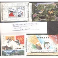 2008 - 44 SELOS COMEMORATIVOS E 3 BLOCOS - SEM PERSONALIZADOS (SOLICITE SE TIVER INTERESSE) - MINT (PERFEITOS)