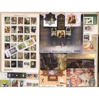 2018 - MINT - 59 SELOS COMEMORATIVOS E 5 BLOCOS