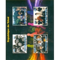 TCHAD - 2012 - BLOCO COM 4 SELOS