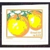 R-767 - MICROSSERRILHA - FRUTAS - LARANJA - SELO MINT - RHM R$ 15,00 ( 3 UFS X R$ 5,00)