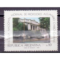 ARGENTINA - Y 1416 (1984) - CENTENARIO DA ESCOLA NORMAL DE CORDOBA - SELO MINT