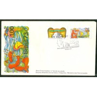 FDC-017 - 1973 -  PRÉDIO MC E BRACAN-1 - C-0778/779 - CARIMBO CBC - RHM R$ 387,50 (21,50 UFs X R$ 5,00)