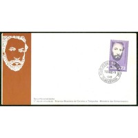 FDC-028 - 1973 - GONÇALVES DIAS - C-0796 - CARIMBO 1º DIA SP - RHM R$ 212,50 (42,50 UFs X R$ 5,00)