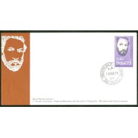 FDC-028 - 1973 - GONÇALVES DIAS - C-0796 - CARIMBO 1º DIA SP - RHM R$ 212,50 (42,50 UFs X R$ 5,00)