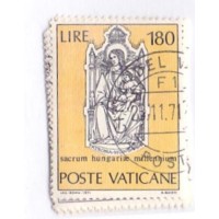 VATICANO - 1971 - USADO - CONJUNTO C/ 3 SÉRIES C/ UM TOTAL DE 10 SELOS C/ CARIMBOS LEVE E LIMPOS - YT-518/521+A55/58+531/534
