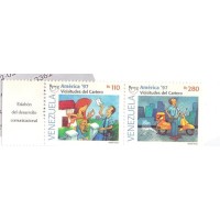 VENEZUELA - 1997 - MINT - AS VICISSITUDES DOS CARTEIROS - YT-1928/29