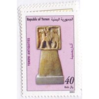YEMEN - 2003 - MINT - ANTIGUIDADES - ESTATUINHAS - SÉRIE 4 SELOS - YT-211/14