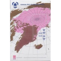 ISLANDIA- 2009 - MINT - BLOCO - MAPA