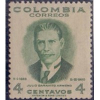 COLÔMBIA - 1920 - MINT - JULIO GARAVITO ARMERO