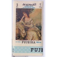FUJEIRRA - 1968 - PINTURA - MINT - SEMANA DA CARTA ESCRITA - QUADROS C/ A SOBRECARGA EFIMEX 8 SELOS - NÃO DENTEADOS - FUJEIRA É UM EMIIRADO ÁRABE NO SUDESTE DA ARÁBIA - EMITIU ATÉ 1972 - HOJE FAZ PARTEDOS EMIRADOS ÁRABES UNIDOS - YT-85+A-21