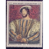 FRANÇA - 1967 - MINT - OBRAS DE ARTE - RETRATO DE FRANCISCO 1º POR JEAN CLOUET - YT1518