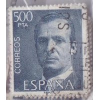 ESPANHA - 1976 A 1981 - ACUMULAÇÃO - PACOTE C/ 18 SELOS USADOS DA SÉRIE CORRENTE DO TEMA REALEZA D. JUAN CARLOS 1º EMITIDA DO ANO