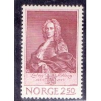 NORUEGA - 1984 - MINT - 300 ANOS DO NASCIMENTO DO ESCRITOR LUDVIG HOLBERG - YT-866