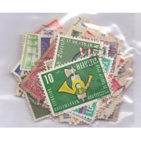 EUROPA - ACUMULAÇÃO - PACOTE C/ 80 SELOS USADOS DIFERENTES REGULARES COMEMORATIVOS DE DIVERSOS PAÍSES DA EUROPA E DE DIVERSOS PERÍODOS