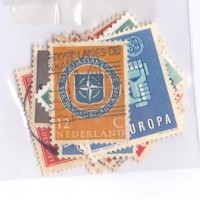 EUROPA - ACUMULAÇÃO - PACOTE C/ 20 SELOS USADOS C/ ALGUMAS REPETIÇÕES DO TEMA EUROPA E ANEXOS - DIVERSOS PAÍSES