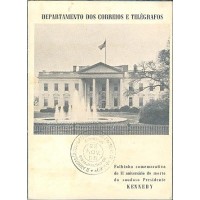 F-O-23 - MORTE DE J.F. KENNEDY - 1º DIA - RHM R$ 35,00 (7 UFs X R$ 5,00)