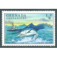 GRENADA - FAUNA MARINHA - PEIXE - SELO MUITO BONITO