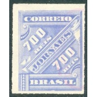J-17b - 1889 - JORNAIS (IMPÉRIO) - NOVAS CORES - NOVO - SEM GOMA - BONITA COR - RHM R$ 1.750,00 (350 UFS X R$ 5,00)