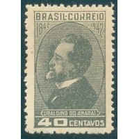 C-0183A - 1943 - UBALDINO DO AMARAL - NOVO - GOMADO - MUITO BONITO