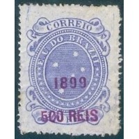 R-132A - 1899 - DENTEAÇÃO 13 - VIOLETA, CINZA - NOVO - SEM GOMA - CHARNEIRA - RHM R$ 650,00 (130 UFs X 5,00)