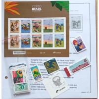 2025 - MINT - TODOS OS SELOS DE ACORDO COM O ÁLBUM BRASIL - INCLUSO O SUPLEMENTO