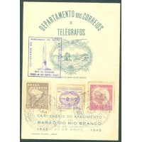 F-O-01 - BARÃO DO RIO BRANCO - CARIMBO CBC - PONTOS DE OXIDAÇÃO - RHM R$ 120,00 (24 UFs X R$ 5,00)