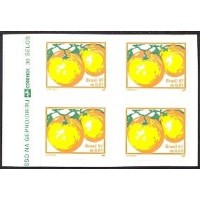 R-767 - 1999 - MICROSSERRILHA - FRUTAS - LARANJA - QUADRA MINT - RHM R$ 60,00 ( 12 UFS X R$ 5,00)