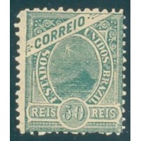 R-109 - 1905/07 - FILIGRANA INDISTINTA - 50 RÉIS - NOVO - SEM GOMA - RHM R$ 600,00 (120 UFs X 5,00)
