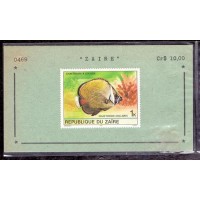 ZAIRE - 1980 - FAUNA MARINHA - PEIXE - LINDO SELO!