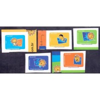 C-2670/2674 - SÉRIE PAN 2007 ÁLBUM BRASIL - PAGINA 508 - RARA