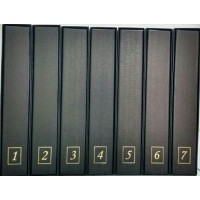 ÁLBUM CLASSIC MASTER - COMPLETO DE 1843 A 2023 MONTADO EM 9 CAPAS COM ESTOJOS CONTENDO 782 FOLHAS - O MELHOR ÁLBUM PRA MONTAR A COLEÇÃO DE BRASIL