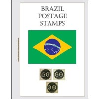 BRASIL - ÁLBUM COM 100 FOLHAS DECORADAS E ESTOJO PROTETOR PARA A TEMÁTICA BRASIL