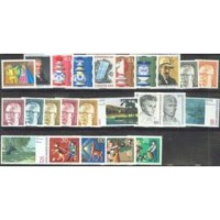 ALEMANHA BERLIN - ANO COMPLETO 1972 - 24 SELOS - MINT - 28,30 EUROS