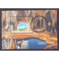 BL-104 - CARIMBO CBC - CAVERNAS BRASILEIRAS - 1996 -  RHM R$ 70,00 (14 UFS X R$ 5,00)