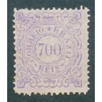 I-68 - 1888 - TIPOS CIFRA - 700 RÉIS - NOVO - SEM GOMA
