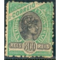 R-086A - 1896 - 10 RÉIS TIPOGRAFADO - DENTEAÇÃO 13 - NOVO - GOMADO - CHARNEIRA - RHM R$ 2.250,00 (450 UFS X R$ 5,00)