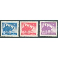 SF-01/03 - 1946 - SELOS-FECHO  PARA MENSAGENS - BOAS FESTAS - NOVOS - SEM GOMA