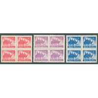 SF-01/03 - 1946 - SELOS-FECHO  PARA MENSAGENS - BOAS FESTAS - OS TRÊS REIS MAGOS - QUADRAS - NOVAS - SEM GOMA - RHM R$ 900,00 (180 UFS X R$ 5,00)