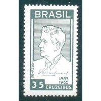 C-0536Y - 1965 - MARMORIZADO - CENTENÁRIO NATALÍCIO DE LEÔNCIO CORREIA (1865-1950) - NOVO - GOMADO - MUITO BONITO 