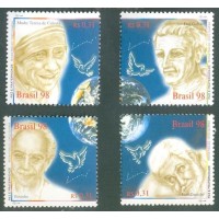 C-2173/2176 - 1998 - SÉRIE PAZ E FRATERNIDADE - NOVO - GOMADO