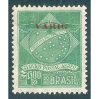 V-03 - 1927 - VARIG - EMISSÃO PROVISÓRIA - NOVO - GOMADO - CHARNEIRA - MUITO BONITO - RHM R$ 2.500,00 (500 UFs X R$ 5,00)