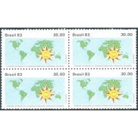 C-1319 - QUADRA - NOVA - GOMADA - 30º ANIVERSÁRIO DA CRIAÇÃO DO CONSELHO DE COOPERAÇÃO ADUANEIRA - 1983