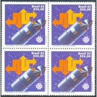 C-1320 - QUADRA - NOVA - GOMADA - ANO MUNDIAL DAS COMUNICAÇÕES -  1983